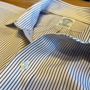 Brooks Brothers Regent Regular-Fit Dress Shirt, Non-Iron Royal Oxford